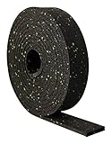 5000 x 50 x 8 mm Terrassenpad, Terrasenpads, Gummigranulat, Terrassenbau Rolle Streifen Terrasse Bautenschutzstreifen PKD 720