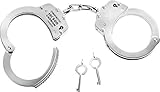 Perfecta Handschelle HC 500 Carbon Stahl vernickelt Profi Line, Silber, One size