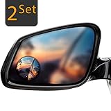 innoGadgets Auto Toter Winkel Spiegel und Weit-Winkel Spiegel konvex und verstellbar - 50mm Durchmesser, 2-Set