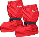 Playshoes Baby , leichte Krabbel-Schuhe für Jungen und Mädchen, mit Playshoes-Motiv, Rot (rot 8), M