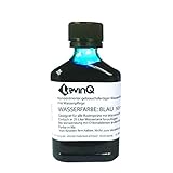 LevinQ Rudergerät Tankwasserfarbe Blau mit Handschuhe um Flecken ihre Haut zu verhindern fur Wasserrudergerätetanks wie Waterrower, Skandika, Hammer, First Degree, Fuel Fitness