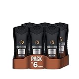 Axe Duschgel Dark Temptation dermatologisch getestet, 6er Pack (6 x 250 ml)