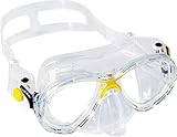Cressi Marea Jr Mask Kinder Tauchmasken, gelb, Einheitsgröße