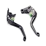 Auzkong Kupplung Motorrad für Kawasaki VERSYS 650 (2009-2014), ER-6N (2009-2016), Ninja 650R (2009-2016), Bremshebel Motorrad Hebel Schwarz