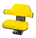 DEMA Traktorsitz gelb mit Armlehne