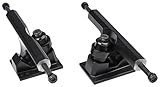 RUGGED Skateboard/Cruiser Achse Trucks 5.9' Set Black