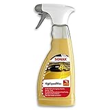 SONAX SN 1837570 HighSpeedWax (500 ml) blitzschnelle, hochwirksame Reinigungs- und Konservierungsemulsion für jeden Lacktyp | Art-Nr. 2882000