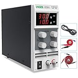 UNIROI Labornetzgerät, 0-30V 0-10A DC Regelbar Netzgerät Stabilisiert Digitalanzeige Labornetzteil Netzteil Strommessgeräte UC3010