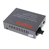 D DOLITY HTB-1100s 10 / 100M 25KM Simplex LWL zu RJ45 Singlemode Ethernet Konverter Fiberoptisch LWL-Konverter