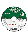 Bosch 3 Stück Trennscheibe (für Metall, Ø 50 mm, Zubehör Bosch EasyCut&Grind)