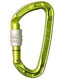 Edelrid Unisex – Erwachsene Karabiner Pure Screw eloxiert, Oasis, einheitlich