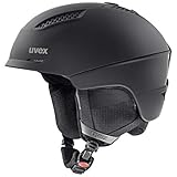 uvex Unisex – Erwachsene Ultra Skihelm, black mat, 55-59 cm