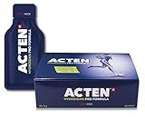 Acten Kollagen Trinkampullen & Braunalge Gel ohne Zusatzstoffe - Bei Gelenkschmerzen - Hemmt Entzündungen & Schwellungen, Laborgeprüft, 30 Sachets Hochdosiert, Hergestellt in der Schweiz