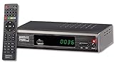 auvisio Mini DVB T2 Receiver: DVB-T2-Receiver mit H.265/HEVC für Full-HD-TV, HDMI & SCART, LAN, USB (DVB-T2 Receiver Mini HDMI)