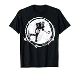 Eishockey Puck Schläger Eishalle Trainer Coach Geschenk T-Shirt