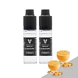 VAPOURSSON 2 X 10ml E Liquid - Butterscotch - Neue Formel um aus wertvollen Zutaten einen besonders starken Geschmack zu erzeugen - Hergestellt für Elektronische Zigaretten und E Shishas -