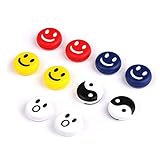 Andux BZQ-01 Vibrationsdämpfer für Squash- und Tennisschläger, aus Silikon, zur Befestigung in den Saiten, 10 Stück