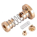 T8 Spielausgleich Feder Belastet Nuss-Set für 8 mm Gewinde Rod Führen Schraube
