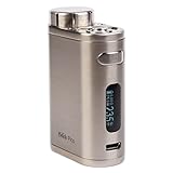 Eleaf iStick Pico MOD 75 Watt, Riccardo e-Zigarette - Akkuträger, silber gebürstet