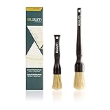 Aurum-Performance® Premium Detailing Pinsel Set - Weiche Auto Reinigungspinsel mit Einer besonders Guten Reinigungsleistung – Für Auto Innen- & Außenbereich (2er Set, Essential)