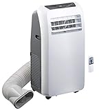 Sichler Haushaltsgeräte Mini Klimaanlage: Mobile Monoblock-Klimaanlage mit Entfeuchter, 9.000 BTU/h, 2.600 Watt (Klimagerät mobil)