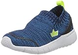 Lico Elmira Walkingschuhe Jungen, Blau/ Lemon, 41 EU