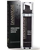 Danavigne Reines Hyaluron Serum hochkonzentriert [50ml] I Straffendes Hyaluronsäure Serum mit Anti Falten Effekt I Lifting Serum Gesicht, Anti Aging