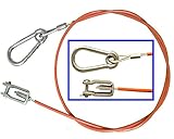 FKAnhängerteile Abreißseil/Sicherungsseil Knott 1050 mm lang - Knott Nr. 203202.001