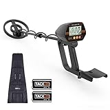 Tacklife MMD02 Metalldetektor, empfindlich und leicht, um Metall, Gold, Silber, Schätze, Heiligtümer ausfindig zu machen – mit Suchspule, wasserdicht, für Erwachsene und Kinder