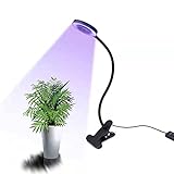 HORIFEN Erstellbar 10W LED Pflanzenlampe Wachstumlampe 2-Stufe Helligkeit für Zimmerpflanzen Hydroponik Gewächshaus