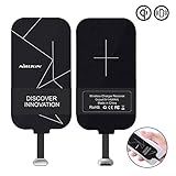 Nillkin Qi Empfänger USB C, dünn Wireless Charging Qi Receiver, Type C Induktions Ladegerät Empfänger für Galaxy A41, A50, A51, A71, Moto g8, Huawei P30 lite und Andere Type-C Android-Handy