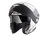 Shark Klapphelm Openline Pinlock D-Tone Weiß Schwarz Weiß WKW Größe XL