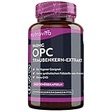 OPC Traubenkernextrakt - 940mg Extrakt (704mg reinem OPC) - 240 vegane Kapseln - Laborgetestet in Deutschland - Aus qualitativen italienischen Trauben - Hochdosiert - 4 Monatsvorrat
