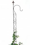 DanDiBo Rankhilfe mit Halter 23299 Rankgitter aus Metall H-144 cm B-27 cm Kletterhilfe