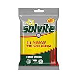 SOLVITE Extra Strong All Purpose Wallpaper Adhesive Retail Sachet 5 Roll