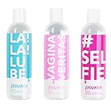 Loovara Vorteilspack La Veritas of Lube - Gleitgel im günstigen 3er Set – pflegendes Gel im Bundle | pflegende und natürliche Inhaltsstoffe | für das Vorspiel, Sex und Sexspielzeug geeignet