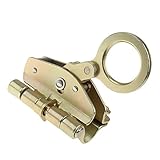 Yundxi Kletterausrüstung - Kletter Seilgreifer Abseilgerät Greifer für 14-16 mm Kletterseil Seilklemme