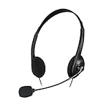 Speedlink ACCORDO Stereo Headset - Allround-Kombination aus Kopfhörer und Mikrofon, Leichtgewicht von 45 Gramm, schwarz