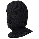 Black Snake® Taktische Sturmhaube Paintball Maske Gesichtsmaske Schwarz OneSize