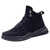 HEETEY Herrenschuhe Herren Freizeitschuhe Neuer Sport Schuhe im britischen Stil Board Shoes Britischen Stil Freizeitschuhe Papa Schuhe Turnschuhe Sportschuhe Laufschuhe mit Luftpolster Turnschuhe