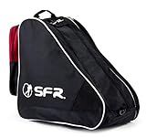 Sfr Skates Large Ice & Skate Bag II Tasche für Inlineskates, Jugendliche, Unisex, Mehrfarbig (Black/Red), Einheitsgröße