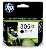 HP 305XL 3YM62AE Original-Tintenpatrone, hohe Leistung, Schwarz, kompatibel mit HP DeskJet Serien 2700, 4100, Envy Serie 6020, 6030, 6400 und 6430