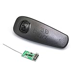 TOOGOO Dual Motor Remote Kit 6 Kanal Sender + 2,4 G Empf？Nger 6 Kanal Controller Empfangs Modul für RC Boote Teile Schwarz