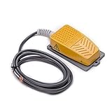 QLOUNI Industrielle Fußschalter Momentary Metall Fußpedal Schalter 250 V 10A Tritttaster