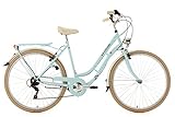 KS Cycling Damenfahrrad Cityrad 28'' Casino hellblau 6 Gänge RH 53 cm