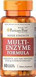 Puritan's Pride Super Strength Multi Enzym, 60 Kapseln