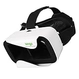 KINGA VR Brille VR Headset Virtual Reality für Smartphones Bildschirm von 4,7-6,0 Zoll Unterstützung Android Win und IOS Geeignet für iPhone 11Pro/iPhone XS Max/iPhone8/8Plus/7/7Plus Samsung Galaxy