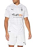 PUMA Herren BMG Home Shirt Repl. w.Sponsor T White-Gray Violet, XL, Puma White-Gray Violet