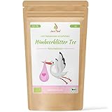 JoviTea® Himbeerblättertee BIO 80g - Kräutertee - auch während der Geburtsvorbereitung - Schwangerschaftstee - 100% natürlich und ohne Zusatz von Zucker. Aus Biologischem Anbau. Himbeerblätter 80g