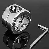 Penis Ring Edelstahl Ballstretcher Cockring Cock and Ball Lock Mannes Schwanz Ring Enhancer Keuschheit Ringe Mit Schraubenschlüssel Und Schraube